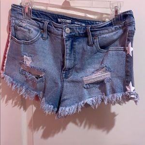 American flag shorts